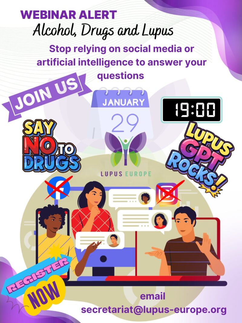 Image for the Tweet beginning: 🚨Alcohol, recreational drugs &amp; lupus: